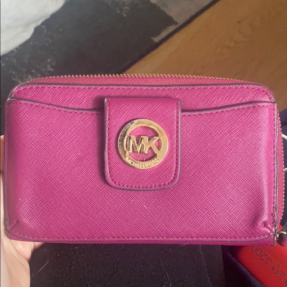 MK wallet wristlet
